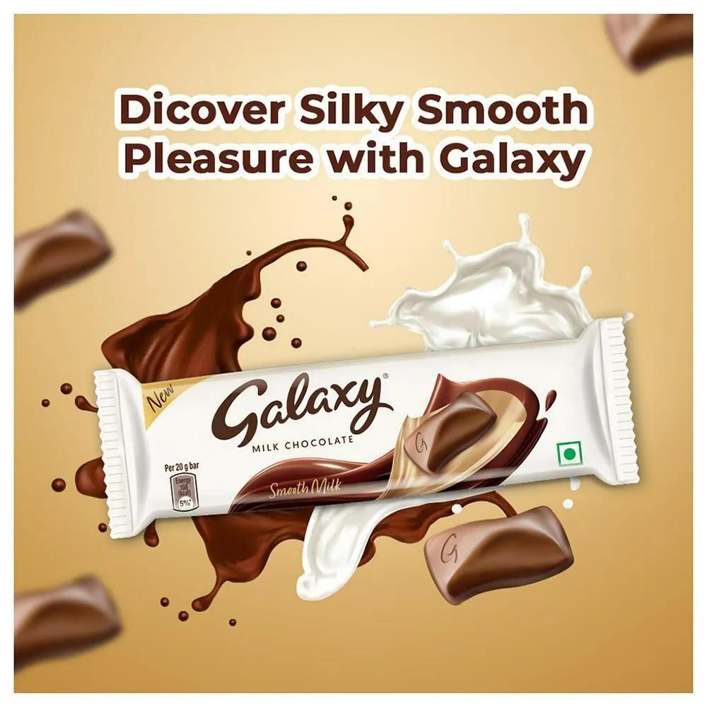 Galaxy Silky Smooth Milk Chocolate Bar 20 g Chocolate Galaxy, Trending, trending products