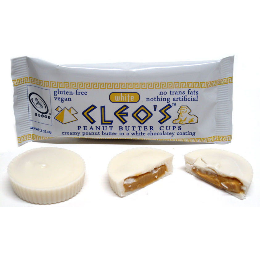 Cleo's White Chocolate Vegan Peanut Butter Cups
