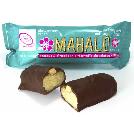 Go Max Go Mahalo Vegan Chocolate Candy Bar - Snacks/Chocolates from Go Max Go Foods
