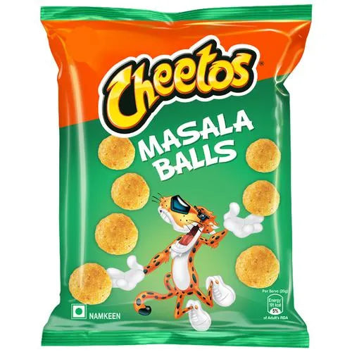 Green Cheetos Masala Balls India