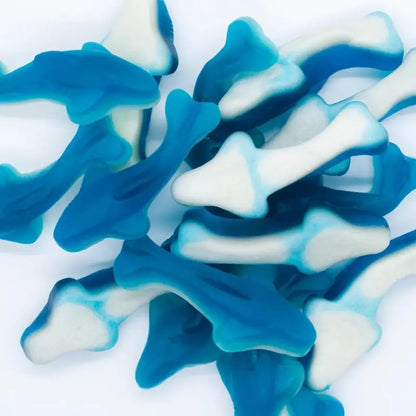 Gummy Candy Sour-Sharks 1kg Bulk Bag Candy Gummy Zone, TSGZC, Bulk Candies, Bulk