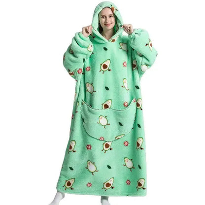 Oversized Wearable Blanket Hoodie Avocado Length 140 cm Gifts (not for sale) Oversized Wearable Blanket Hoodie