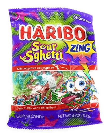 Haribo Sour S'ghetti Sour Candy (not for sale) Haribo, TSARC, TSASN&CH