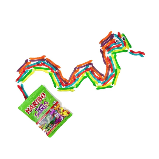Haribo Twin Snakes Sweet n Sour Gummies - Candy (not for sale) from Haribo, TSASN&CH, TSARC