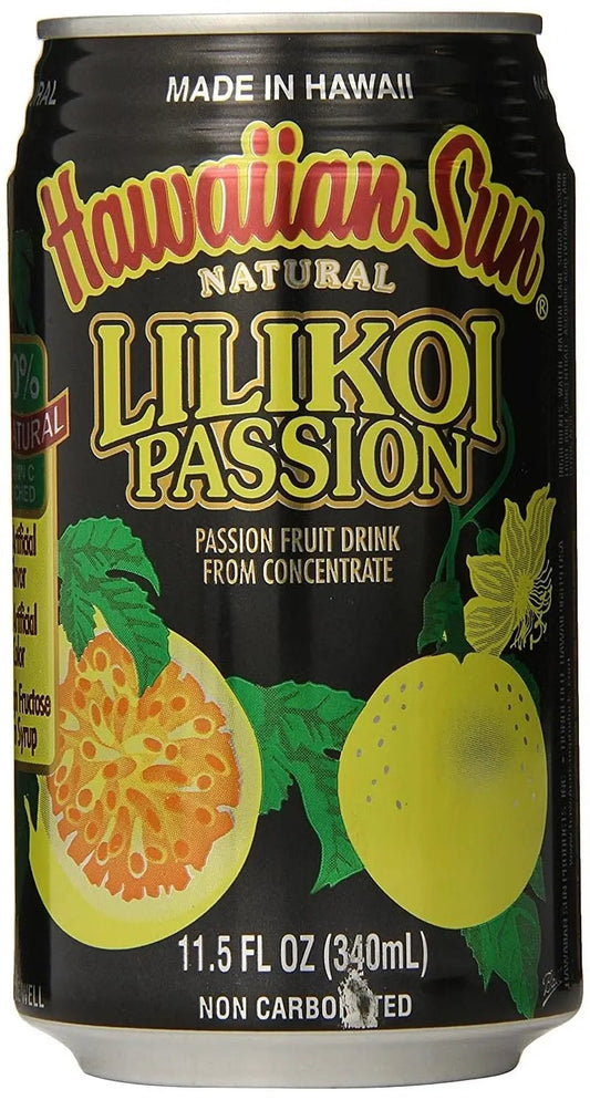 Hawaiian Sun Lilikoi Passion Fruit Soda Pop (not for sale) Hawaiian Sun, TSAED
