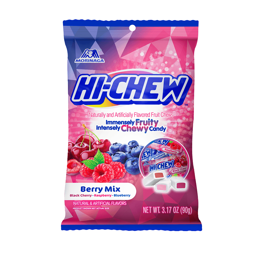 Hi Chew Berry Mix Peg Bag Asian Snacks (not for sale) Hi Chew, TSARC, TSASN&CH, TSAAS