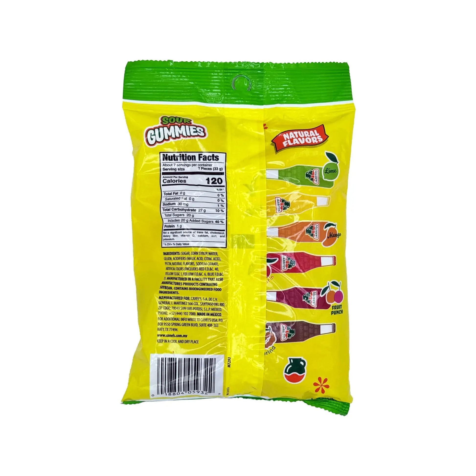 Jarritos Gummies Sour Flavors 226g Candy Jarritos, trending products