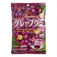 Thumbnail for Kasugai Jellys Gummy Candy Grape 80g