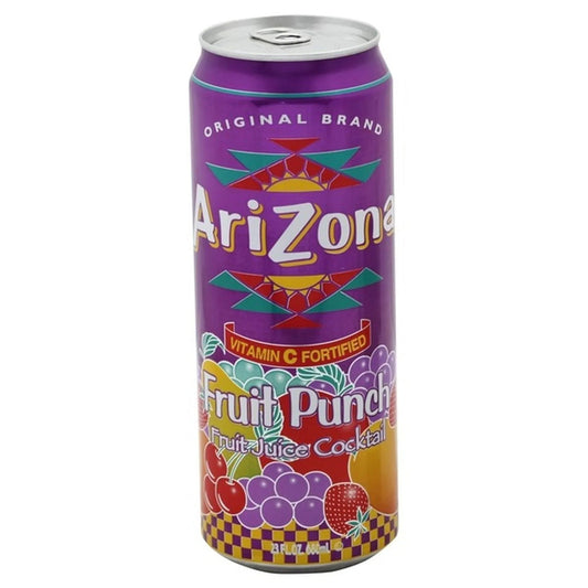Arizona 24 Pack Fruit Punch Drink Soda Pop (not for Sale) Arizona, 24 Pack, Cases