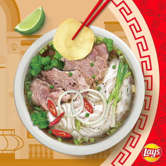 Lay's Hanoi Beef Pho Flavor Party Pack Snacks/Chips Lays, TSAAS, TSASN&CH, TSAISC, TSAIS, trending products