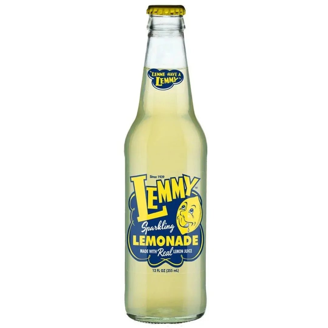 Lemmy Sparkling Lemonade Soda Pop (not for sale) Lemmy