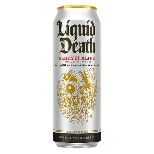 Liquid Death Berry it Alive Soda Pop (not for sale) Liquid Death, TSAED