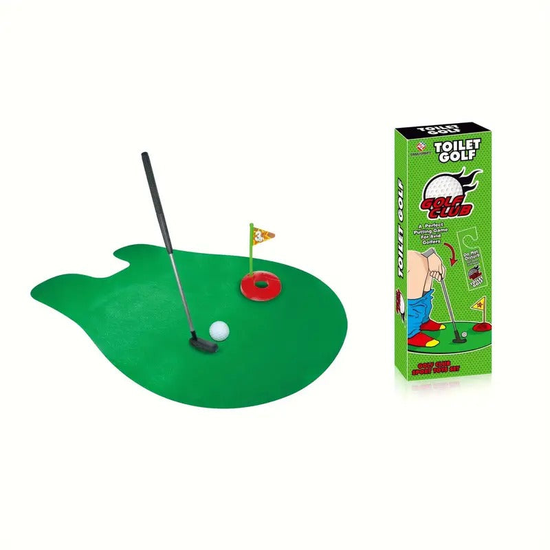 Mini Golf Toilet Game Toy