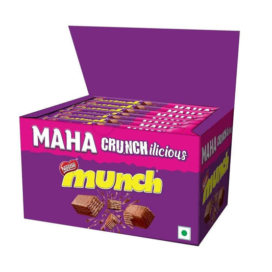 Munch Full Box (35 Units) - Chocolates (not for sale) from Munch chocolate