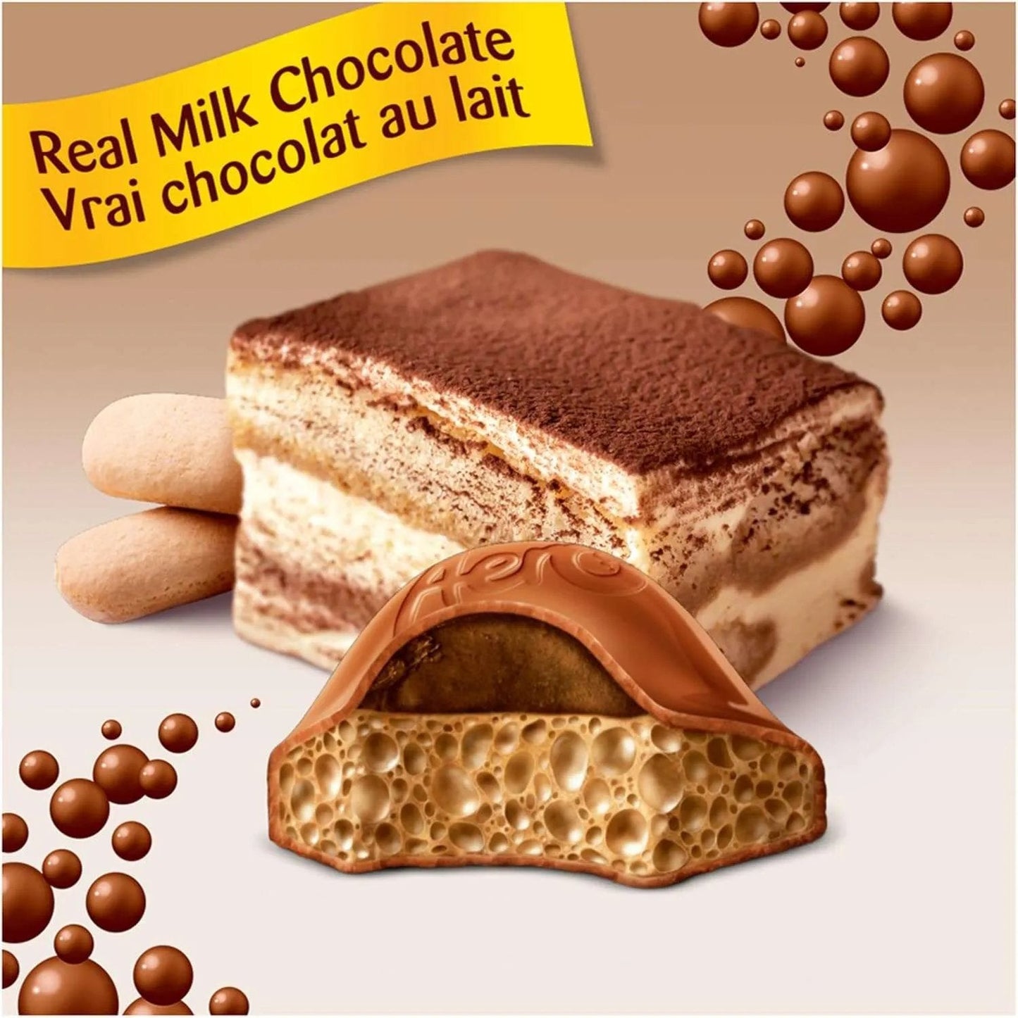 Nestle Aero Truffle Tiramisu Milk Chocolate Bars 105g Chocolate Aero, trending, Trending Products, Latest Products