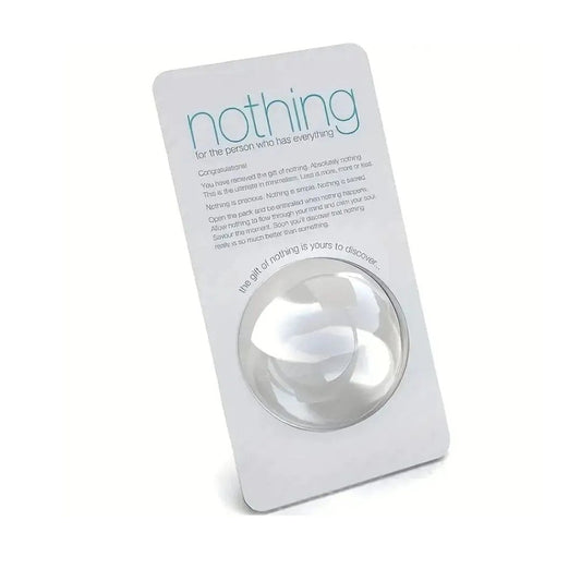 Nothing Gift for someone who has everything! Quirky Stuff (not for sale) Nothing Sphere Valentine Gift, TSAGIF