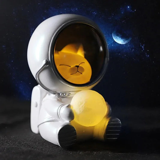 Cute Pet Astronaut LED Lamp Gifts (not for sale) Cute Pet Astronaut LED Lamp