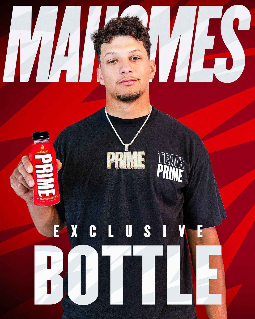 Prime Hydration Patrick Mahomes Limited Edition