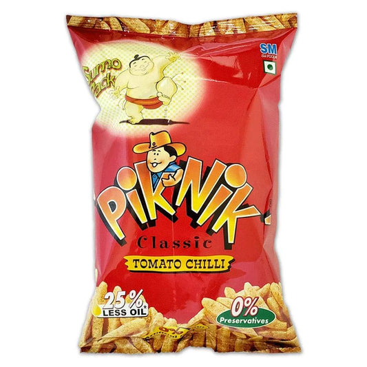 Piknik Tomato Chilli 40g Indian Candy, Snacks/Indian Chips (not for sale) Piknik, TSARC, TSAISC, TSAIS&C, TSAIS, USA