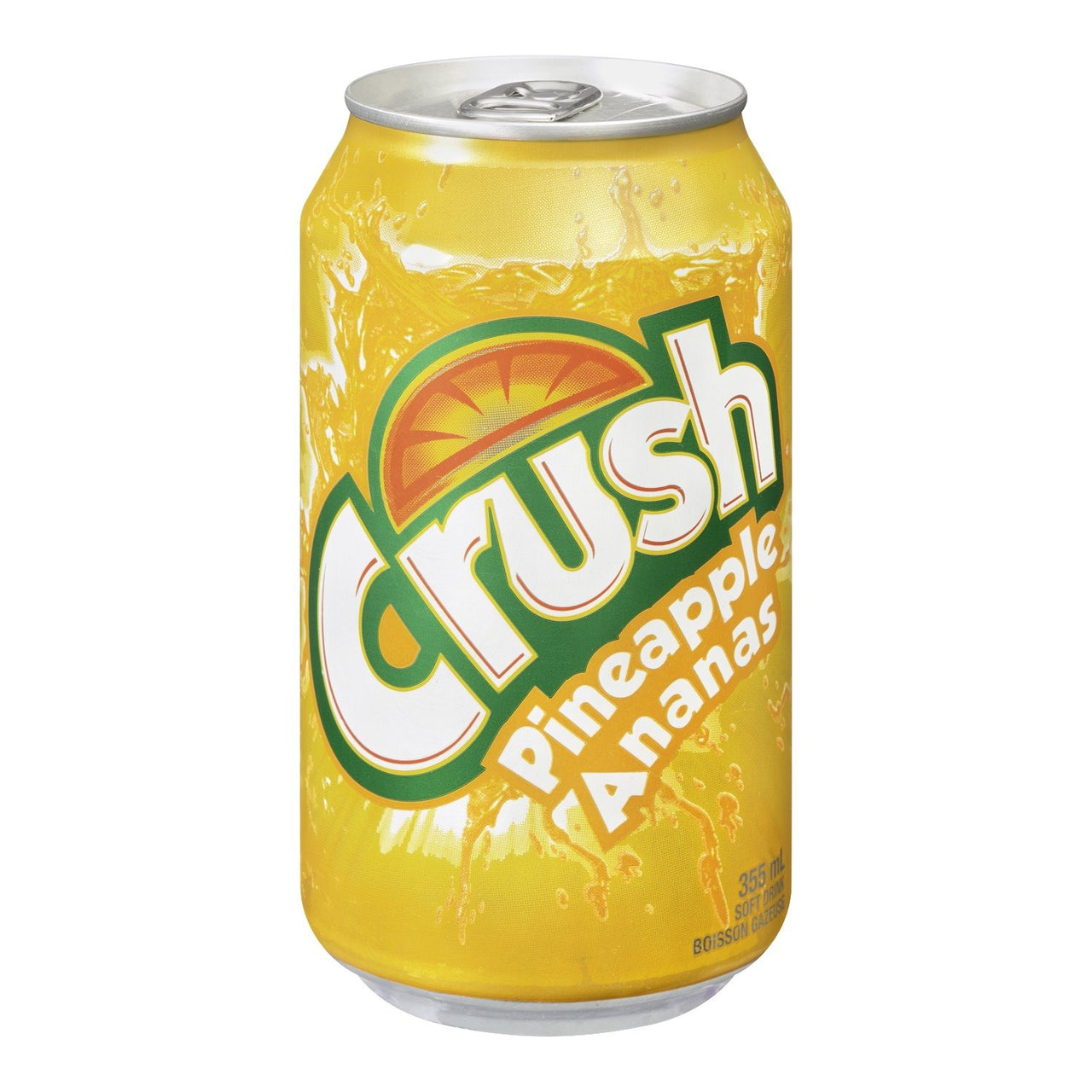 Crush Pineapple Soda Canadian