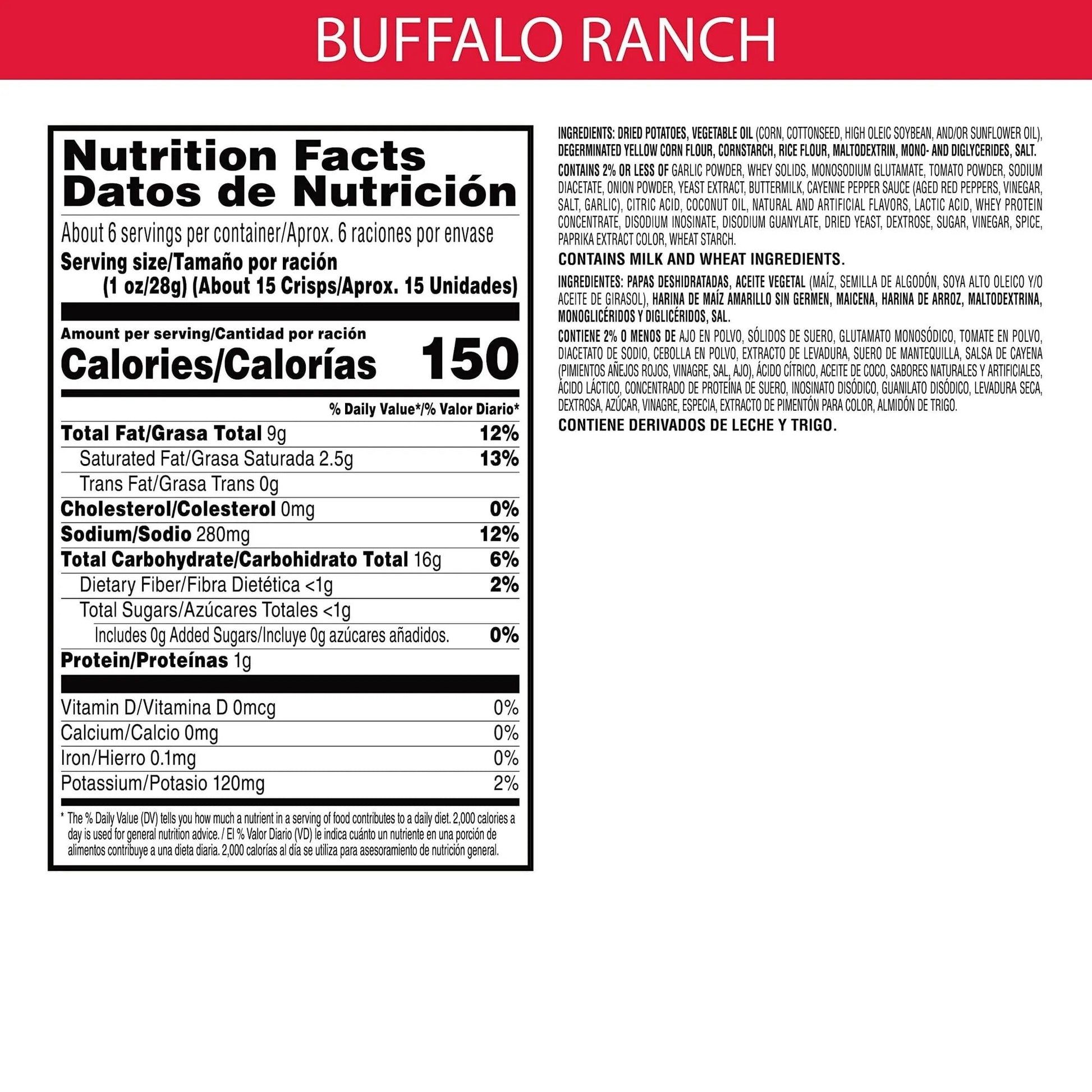 Pringles Buffalo Ranch Flavour Potato Chips 156 G Asian Snacks Pringles, TSAAS, TSASN&CH, TSAISC, TSAIS, Trending Products, Latest Products
