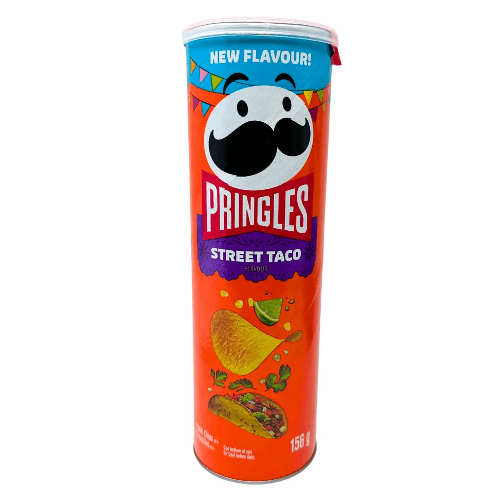 Pringles Street Taco Flavour Potato Chips 156 G Asian Snacks Pringles, TSAAS, TSASN&CH, TSAISC, TSAIS, Trending Products, Latest Products