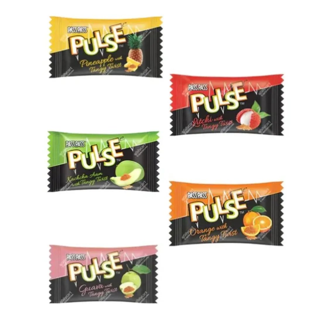 Pulse Mix Candy (22pcs Approx) Indian Candy Pulse , TSARC, TSAISC, TSAIS&C, TSAIS