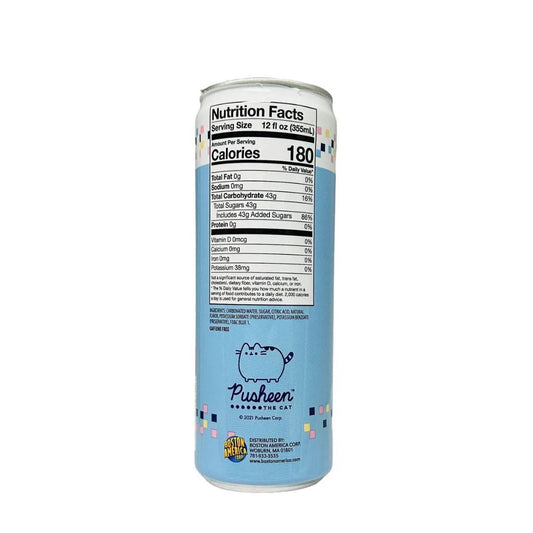 Pusheen Blue Raspberry Fizzy Drink Soda Pop (not for sale) Pusheen The Cat, TSAED