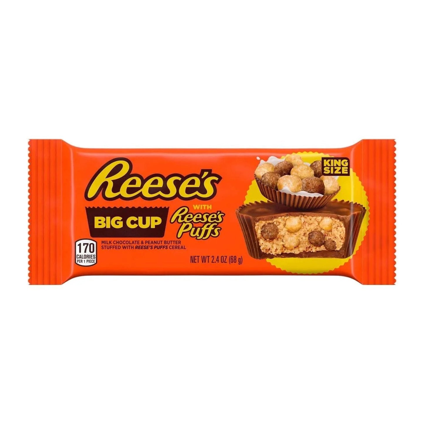 Reese's Big Cup King Size Reese's Puff (79g) Chocolates Reese’s, Trending, trending products