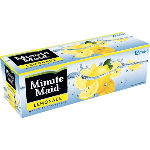 Minute Maid Lemonade - 12 pack