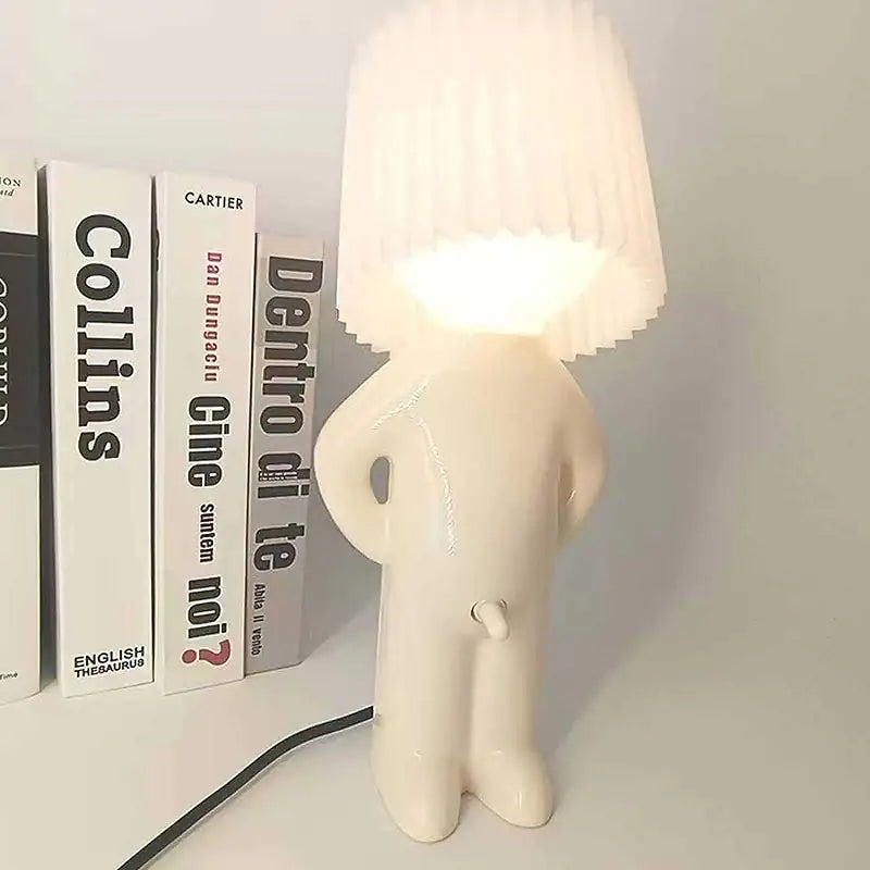 Shy Man Naughty Table Lamp