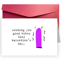 Thumbnail for Sending You Good Vibes Valentine's Card