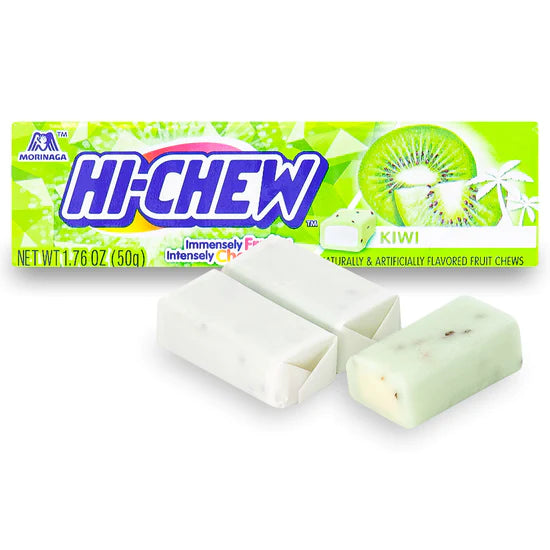 Hi Chew Kiwi Flavor Chewy Candy