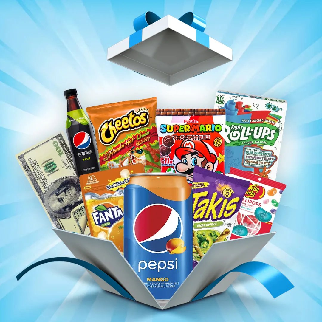 Snackoholic Exotic Snack Box 10 Snacks Inside Snackbox Snackoholic Exotic Snack Box, trending, cabestseller, usabestseller