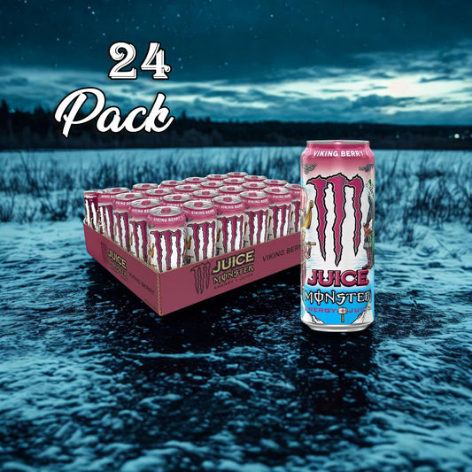 24 Pack Monster Energy Viking Berry