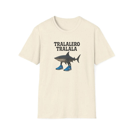 Tralalero Tralala T-Shirt – Fun Graphic Tee | Unisex Music & Vibes Shirt Natural T-Shirt Printify