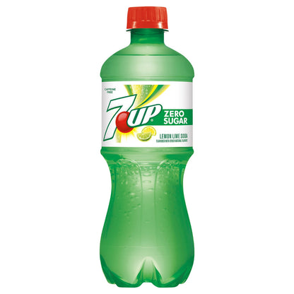 24 Pack 7up Zero Sugar Soda Pop (20 Oz) Bottles Soda Pop 7UP, Latest Products, trending