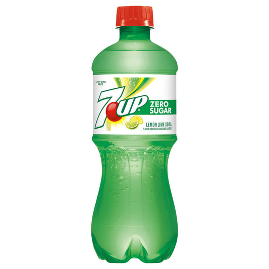24 Pack 7up Zero Sugar Soda Pop (20 Oz) Bottles Soda Pop 7UP, Latest Products, trending