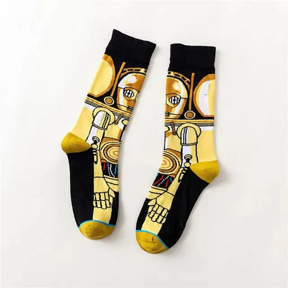 Star War Socks 6 Size 36-45 Gifts (not for sale) Star War Socks
