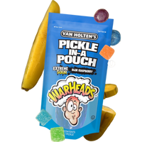 Thumbnail for Van Holten's Pickle-In-A-Pouch Warheads Extreme Sour Blue Raspberry