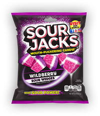 Thumbnail for Sour Jacks Wildberry Sour Wedges (142g)