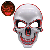 Thumbnail for LED Skeleton Halloween Mask